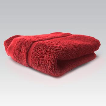 Dobrý Textil Malý ručník Economy 30x50 - Červená