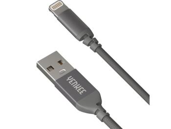 Kabel YENKEE YCU 611 GY USB/Lightning 1m Grey