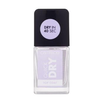 Catrice Quick Dry Top Coat 10,5 ml lak na nehty pro ženy