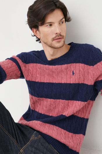 Vlněný svetr Polo Ralph Lauren pánský, lehký