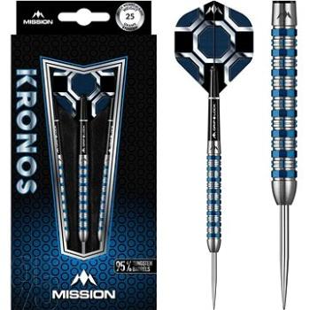 Šipky Mission steel Kronos M1 25g, blue, 95% wolfram (18002)