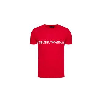 Armani EMPORIO ARMANI pánské červené tričko