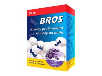 Kuličky proti šatním molům BROS 20ks