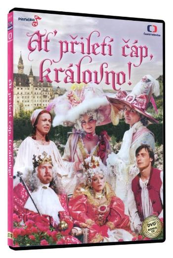 Ať přiletí čáp, královno! (DVD) + bonusové CD s písničkami z pohádky