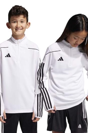 Dětská mikina adidas Performance TIRO23L TR TOPY bílá barva, hladká, IB8477