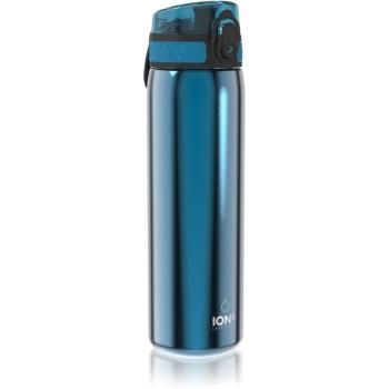 Ion8 One Touch nerezová láhev na vodu barva Blue 600 ml