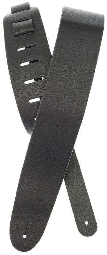 D'Addario Basic Classic Leather Guitar Strap Black