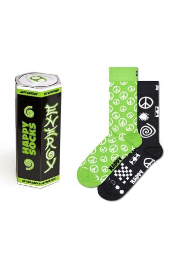 Ponožky Happy Socks Gift Box Energy Drink 2-pack