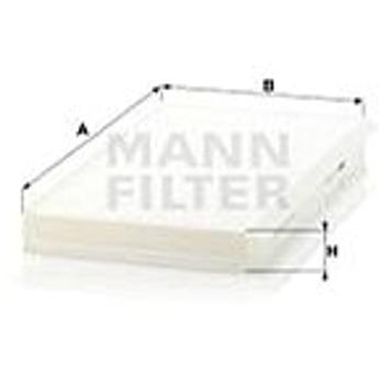 MANN-FILTER CU3139 pro vozy ALPINA;BMW (CU3139)