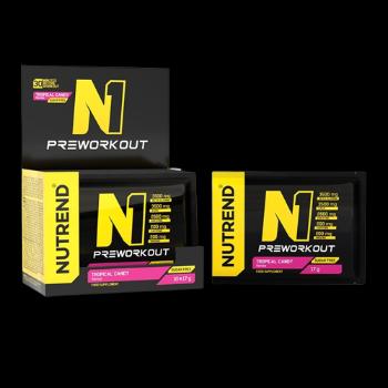 Nutrend N1 Pre - Workout tropical candy 10 x 17 g