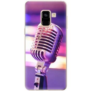 iSaprio Vintage Microphone pro Samsung Galaxy A8 2018 (vinm-TPU2-A8-2018)