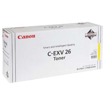 CANON C-EXV26 Y - originální toner, žlutý, 6000 stran