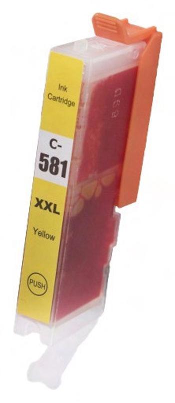 CANON CLI-581-XXL Y - kompatibilní cartridge, žlutá, 11,7ml