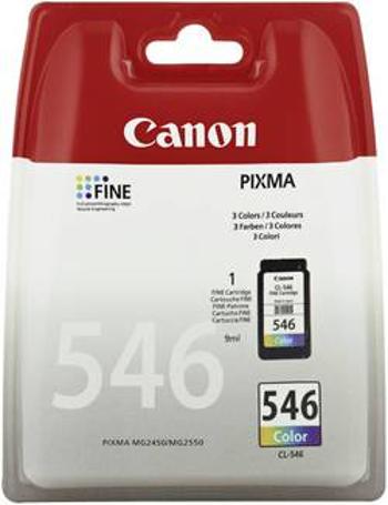 Canon Inkoustová kazeta CL-546 originál azurová, purppurová, žlutá 8289B001