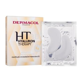 Dermacol 3D Hyaluron Therapy Refreshing Eye Mask 36 g oční krém pro ženy na otoky a kruhy pod očima