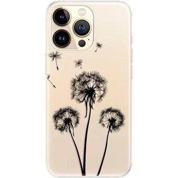 iSaprio Three Dandelions - black pro iPhone 13 Pro Max (danbl-TPU3-i13pM)