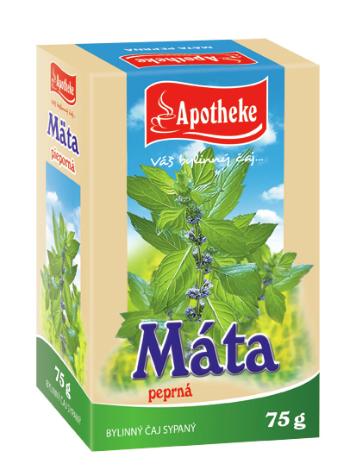 Apotheke Máta peprná-nať sypaný čaj 75 g