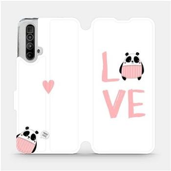 Flipové pouzdro na mobil Realme X3 SuperZoom - MH09S Panda LOVE (5903516343812)