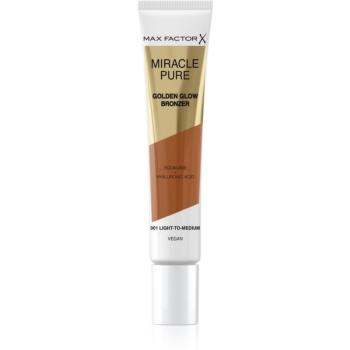 Max Factor Miracle Pure krémový bronzer pro rozjasnění pleti odstín 15 ml