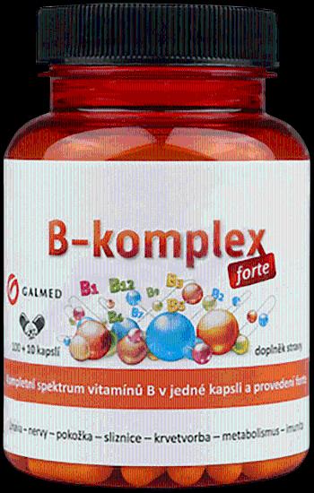 Galmed B-komplex forte 110 tablet