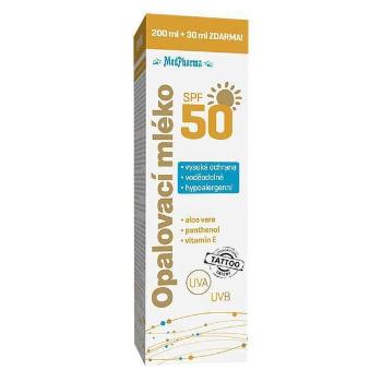Medpharma Opalovací mléko SPF50 200 ml + 30 ml ZDARMA