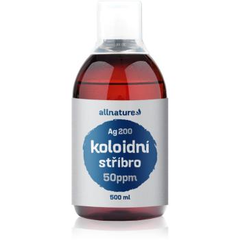 Allnature Koloidní stříbro Ag200 50 ppm zklidňující čisticí tonikum 500 ml