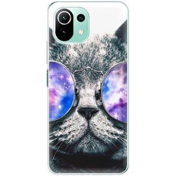 iSaprio Galaxy Cat pro Xiaomi Mi 11 Lite (galcat-TPU3-Mi11L5G)
