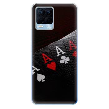 Odolné silikonové pouzdro iSaprio - Poker - Realme 8 / 8 Pro