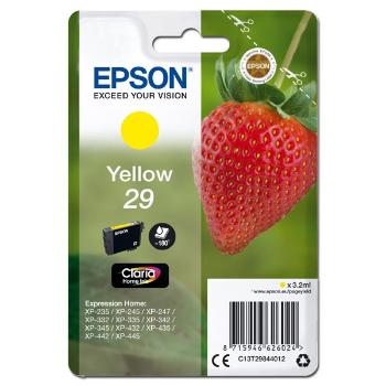 EPSON T2984 (C13T29844012) - originální cartridge, žlutá, 3,2ml