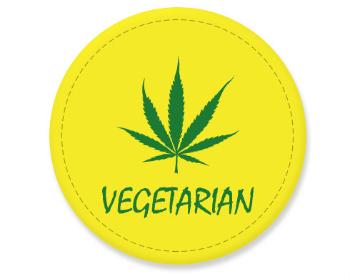 Placka magnet Vegetarián
