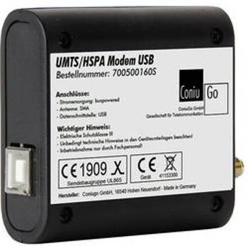 UMTS modem ConiuGo 700500160S, 9 V/DC, 12 V/DC, 24 V/DC, 35 V/DC