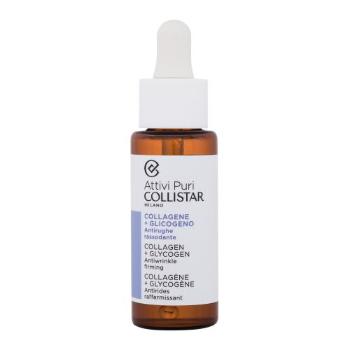 Collistar Pure Actives Collagen + Glycogen Antiwrinkle Firming 30 ml pleťové sérum pro ženy proti vráskám; zpevnění a lifting pleti