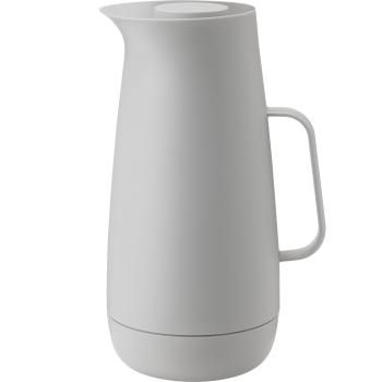 Vakuový džbán NORMAN FOSTER 1 l, světle šedá, plast, Stelton