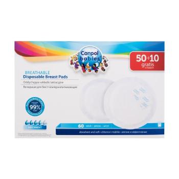 Canpol babies Ultra Dry Breathable Disposable Breast Pads 60 ks vložky do podprsenky pro ženy