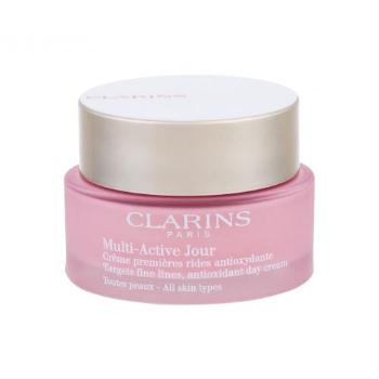 Clarins Multi-Active 50 ml denní pleťový krém pro ženy na všechny typy pleti; na dehydratovanou pleť; na unavenou pleť