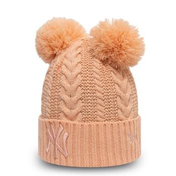 Dámský Kulich NEW ERA MLB Wmns winterized bobble NEYYAN Pink - UNI