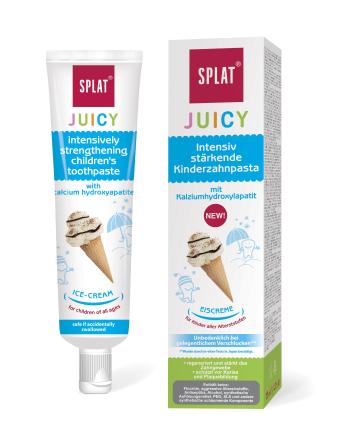 SPLAT Junior JUICY Dětská zubní pasta 35 ml zmrzlina