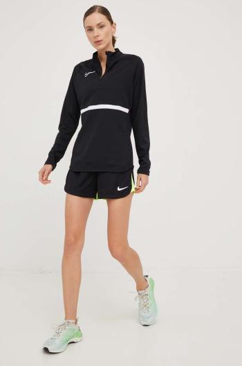 Tréninkové šortky Nike Academy Pro dámské, černá barva, s potiskem, high waist