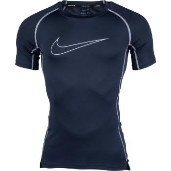 Nike NP DF TIGHT TOP SS M Pánské tréninkové tričko, tmavě modrá, velikost XL