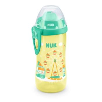 NUK Láhev na pití Flexi Cup 300 ml, pouťově žlutá