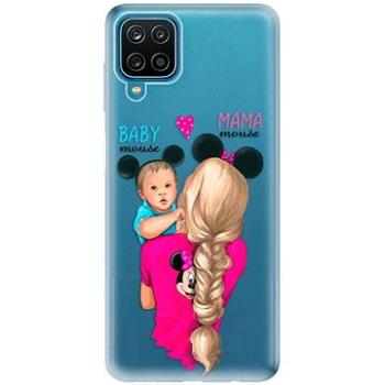 iSaprio Mama Mouse Blonde and Boy pro Samsung Galaxy A12 (mmbloboy-TPU3-A12)