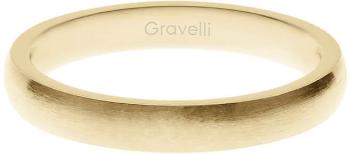 Gravelli Pozlacený prsten z ušlechtilé oceli Precious GJRWYGX106 53 mm