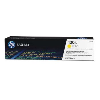 HP CF352A - originální toner HP 130A, žlutý, 1000 stran