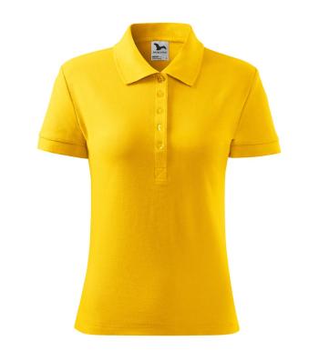 MALFINI Dámská polokošile Cotton Heavy - Žlutá | XL