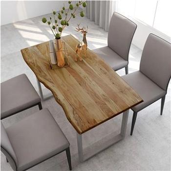 Jídelní stůl 140x70x76 cm masivní akáciové dřevo (286478)