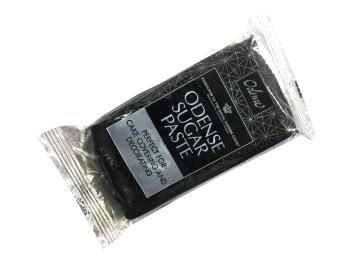 Černá potahovací hmota - rolovaný fondán Sugar Paste Black 250 g - Odense Marcipan