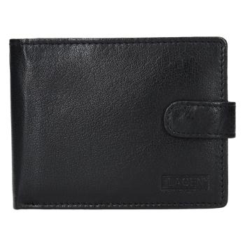 Lagen Pánská peněženka kožená V 42 Černá