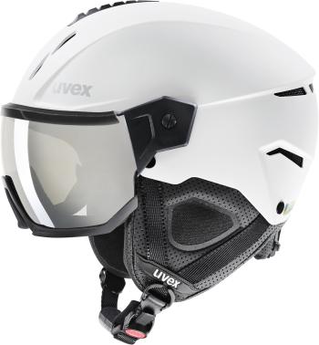 Uvex Instinct visor - white/black mat 59-61