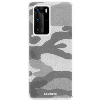 iSaprio Gray Camuflage 02 pro Huawei P40 Pro (graycam02-TPU3_P40pro)