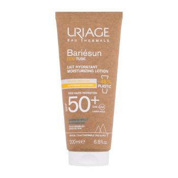 Uriage Bariésun Eco Tube Moisturizing Lotion SPF50+ 200 ml opalovací přípravek na tělo unisex na citlivou a podrážděnou pleť; na dehydratovanou pleť